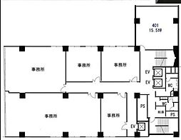 丸忠第3ビルの間取図画像