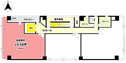 大手前田中ビルの間取図画像