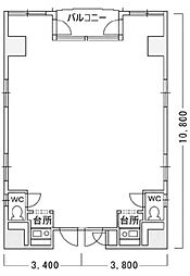 グランビルド荒木の間取図画像