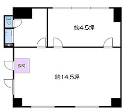 近代ビルの間取図画像