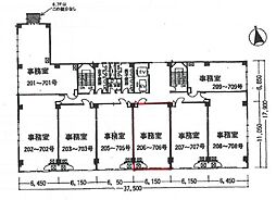 サンコービル船場の間取図画像
