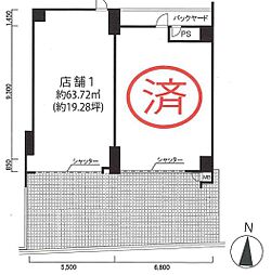 ヨドガワウエストタワーの間取図画像