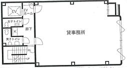 上六原田ビルの間取図画像