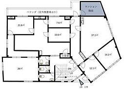 ハイム山本の間取図画像