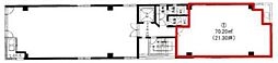 谷四ばんらいビルの間取図画像