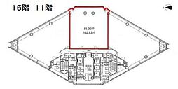 パシフィックマークス西梅田の間取図画像