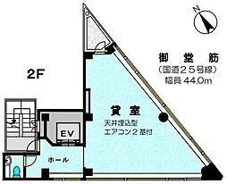 北新地鍵屋ビルディングの間取図画像