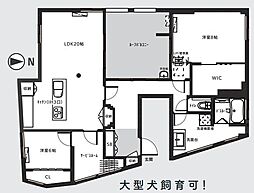 徳原マンションの間取図画像