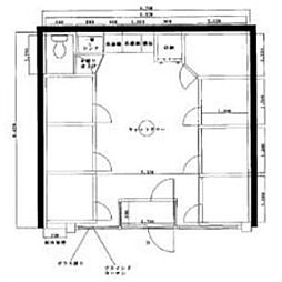 セレブコート梅田の間取図画像