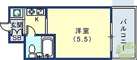 ライオンズマンション三宮  ｜ 兵庫県神戸市中央区御幸通3丁目（賃貸マンション1R・3階・14.96㎡） その2