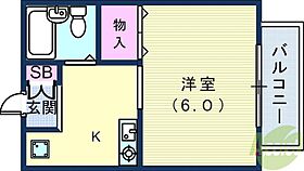 リオマール弐番館  ｜ 兵庫県神戸市中央区神若通4丁目（賃貸アパート1K・2階・21.62㎡） その2