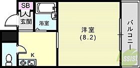 INK熊内パーク  ｜ 兵庫県神戸市中央区熊内町2丁目（賃貸マンション1K・2階・23.64㎡） その2