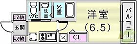 エステムコート神戸ハーバーランド前VIIレーベル  ｜ 兵庫県神戸市兵庫区佐比江町（賃貸マンション1K・7階・20.99㎡） その2