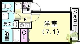 BALOH和田岬  ｜ 兵庫県神戸市兵庫区三石通2丁目（賃貸アパート1K・3階・22.82㎡） その2