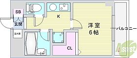 ジュネス神戸  ｜ 兵庫県神戸市兵庫区水木通4丁目（賃貸マンション1K・5階・21.00㎡） その2