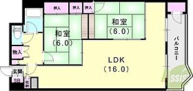 リッチライフ有馬2号館  ｜ 兵庫県神戸市北区有馬町（賃貸マンション2LDK・2階・74.00㎡） その2