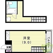 スマイルIII番館  ｜ 兵庫県神戸市北区鹿の子台北町4丁目22-11（賃貸マンション1K・1階・23.00㎡） その2