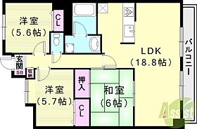 ヴィルブランシェ緑園壱番館  ｜ 兵庫県神戸市北区緑町8丁目（賃貸マンション3LDK・4階・78.67㎡） その2