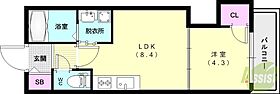 ブリリオ北野異人館通  ｜ 兵庫県神戸市中央区北野町4丁目3-10（賃貸アパート1LDK・3階・30.72㎡） その2