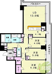 ザ・パークハウス神戸ハーバーランドタワー 20階/-