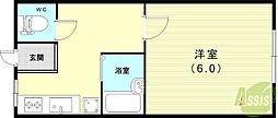 白雲ハイツ 1階/-