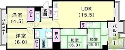 ハイム北鈴蘭 3階/-