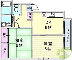 ファミール23 2階/-