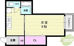 大倉山ハイツC棟 3階