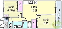 HiLLSすずらん 2階/-