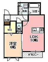 D-room鼎  ｜ 長野県飯田市鼎西鼎（賃貸アパート1LDK・2階・40.82㎡） その2