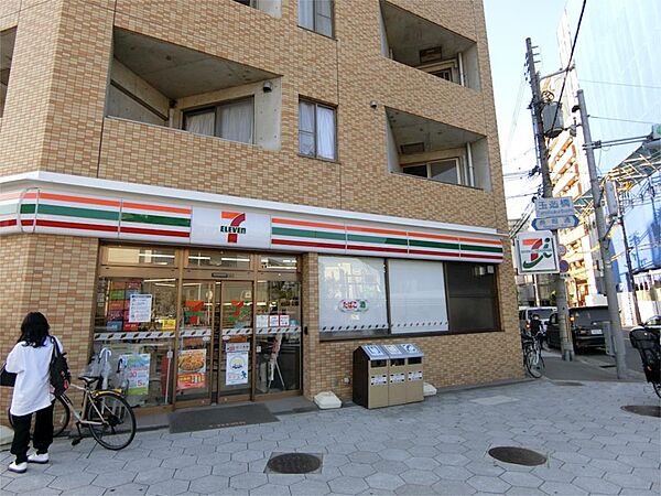 画像6:セブンイレブン 大阪新町4丁目店（1267m）