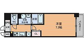 ミュプレ北浜  ｜ 大阪府大阪市中央区平野町１丁目（賃貸マンション1K・6階・25.20㎡） その2