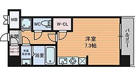 大阪府大阪市中央区徳井町２丁目（賃貸マンション1R・11階・23.71㎡） その2