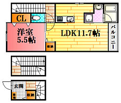 トラストコートI番館  ｜ 広島県広島市安佐北区可部2丁目（賃貸アパート1LDK・3階・56.74㎡） その2