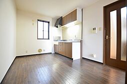 ビューテラス渡邉 1階2LDKのリビング/ダイニング