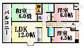 S.S八木ハイツ3階6.6万円