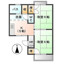 シティハイツエクレール 2階/-