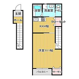 エスペランサ東中津 2階