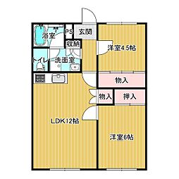フレグランス田園 2階/202
