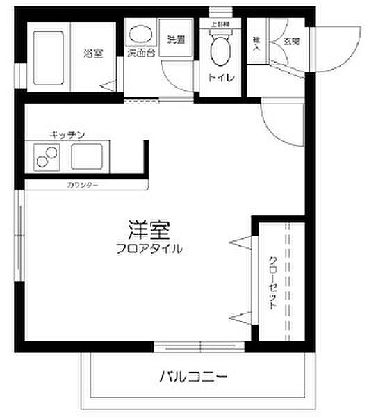 アレイムK 1F｜東京都新宿区市谷甲良町(賃貸マンション1R・1階・31.50㎡)の写真 その2