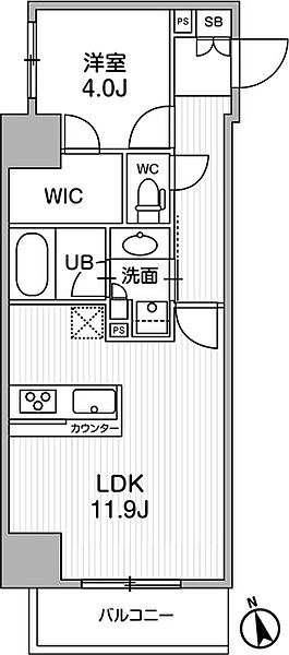 シーズンフラッツ浅草言問通り 903｜東京都台東区浅草３丁目(賃貸マンション1LDK・9階・40.70㎡)の写真 その2