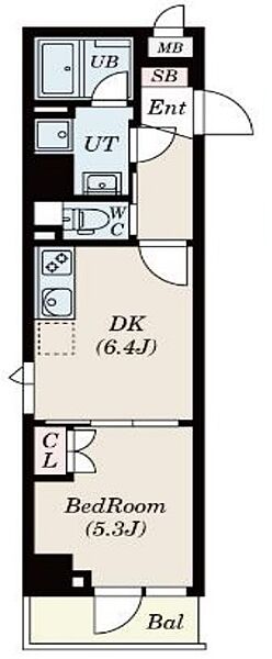 パセオ本所吾妻橋 501｜東京都墨田区本所３丁目(賃貸マンション1DK・5階・31.63㎡)の写真 その2