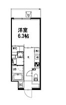 市ヶ谷仲之町ヒルズ ウイング South棟 207 ｜ 東京都新宿区市谷仲之町3-1（賃貸マンション1K・2階・25.74㎡） その2