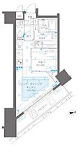 ズーム新宿御苑前（ZOOM新宿御苑前） 804 ｜ 東京都新宿区新宿１丁目26-11（賃貸マンション1LDK・8階・30.67㎡） その2