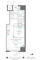 ＺＯＯＭ浅草ＷＥＳＴ（ズーム浅草ウエスト） 1003 ｜ 東京都台東区松が谷２丁目22-5（賃貸マンション1LDK・10階・31.48㎡） その2