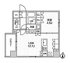 シーズンフラッツ菊川WEST 604 ｜ 東京都墨田区菊川２丁目9-5（賃貸マンション1LDK・6階・40.64㎡） その2