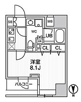 ジェノヴィア浅草橋IIスカイガーデン 501 ｜ 東京都台東区鳥越１丁目15-6（賃貸マンション1K・5階・26.43㎡） その2