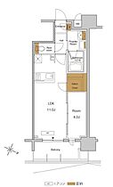 ＲＪＲプレシア東十条ガーデン 323 ｜ 東京都北区東十条３丁目3-1（賃貸マンション1LDK・3階・37.43㎡） その2