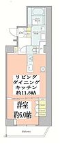 クレストコート新宿山吹町 703 ｜ 東京都新宿区山吹町350-2（賃貸マンション1LDK・7階・44.88㎡） その2