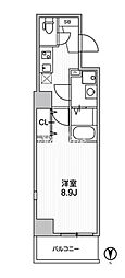 ブラウ本所一丁目 1Kの間取図画像